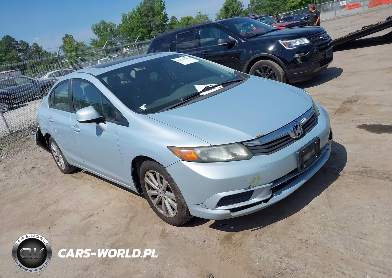 2012 Honda Civic Ex – zdjęcie 1 z 16
