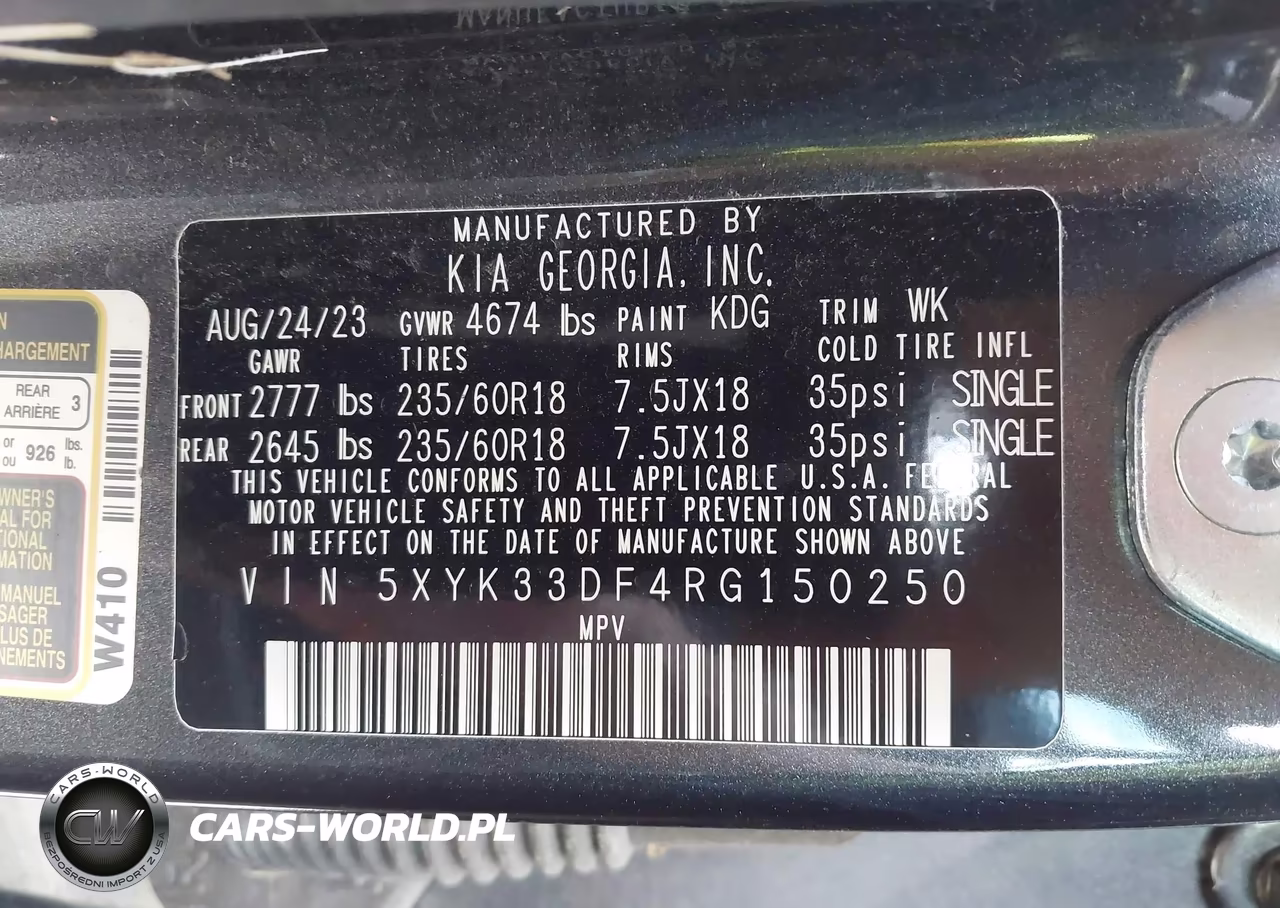 2024 Kia Sportage Ex VIN:5XYK33DF4RG150250 - 9