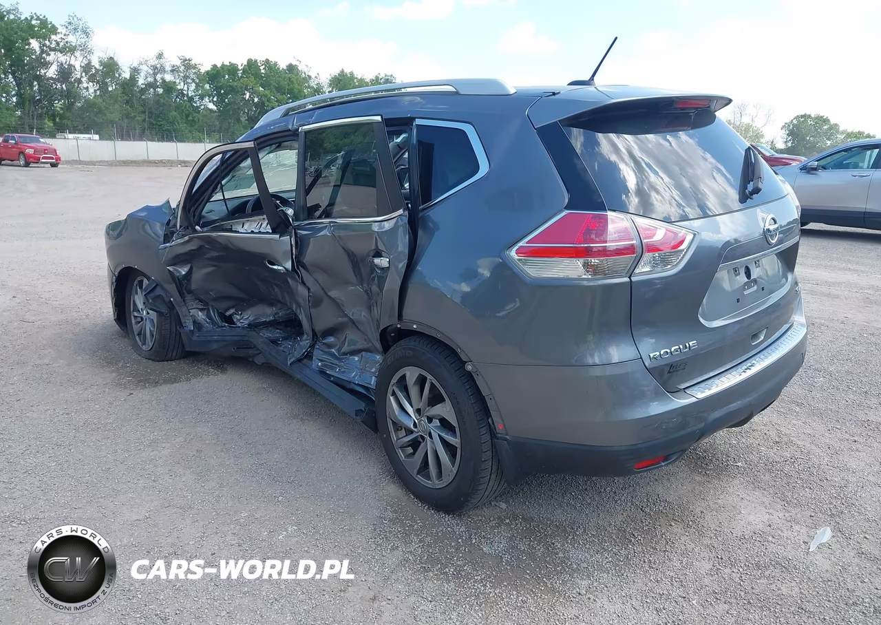 2015 Nissan Rogue Sl VIN:5N1AT2MV3FC840726 - 3