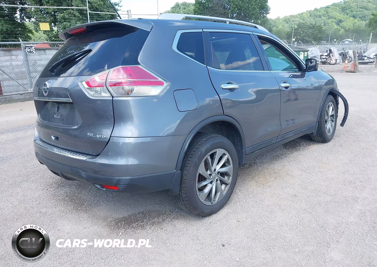 2015 Nissan Rogue Sl VIN:5N1AT2MV3FC840726 - 4