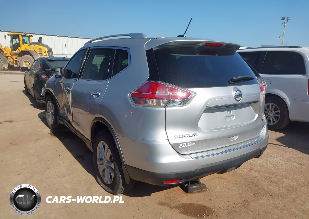 2016 Nissan Rogue Sv VIN:KNMAT2MT3GP631483 - 3