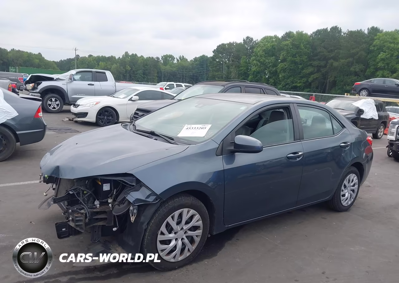 2017 Toyota Corolla Le VIN:2T1BURHE0HC764403 - 2