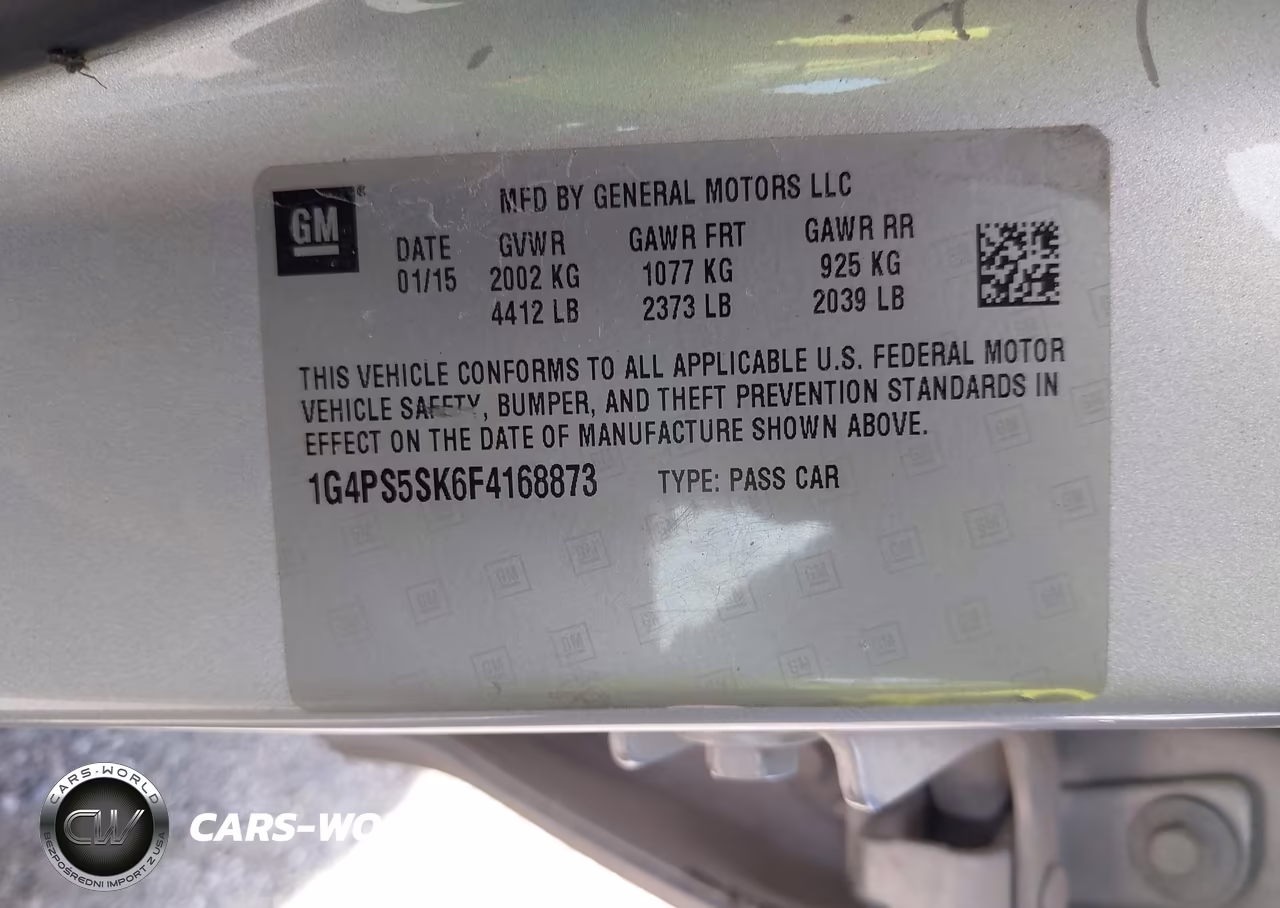 2015 Buick Verano Leather Group VIN:1G4PS5SK6F4168873 - 9