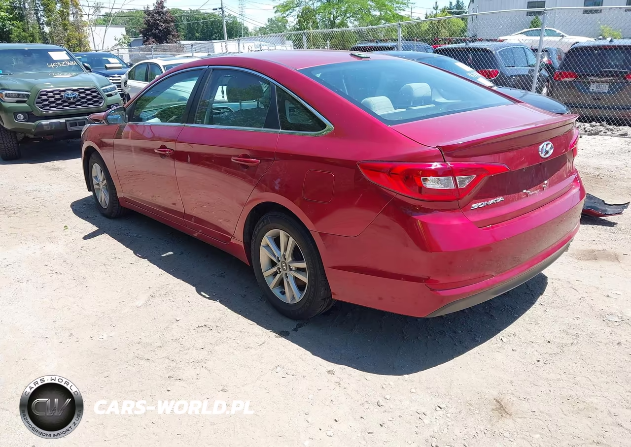2016 Hyundai Sonata Se VIN:5NPE24AF7GH287151 - 3