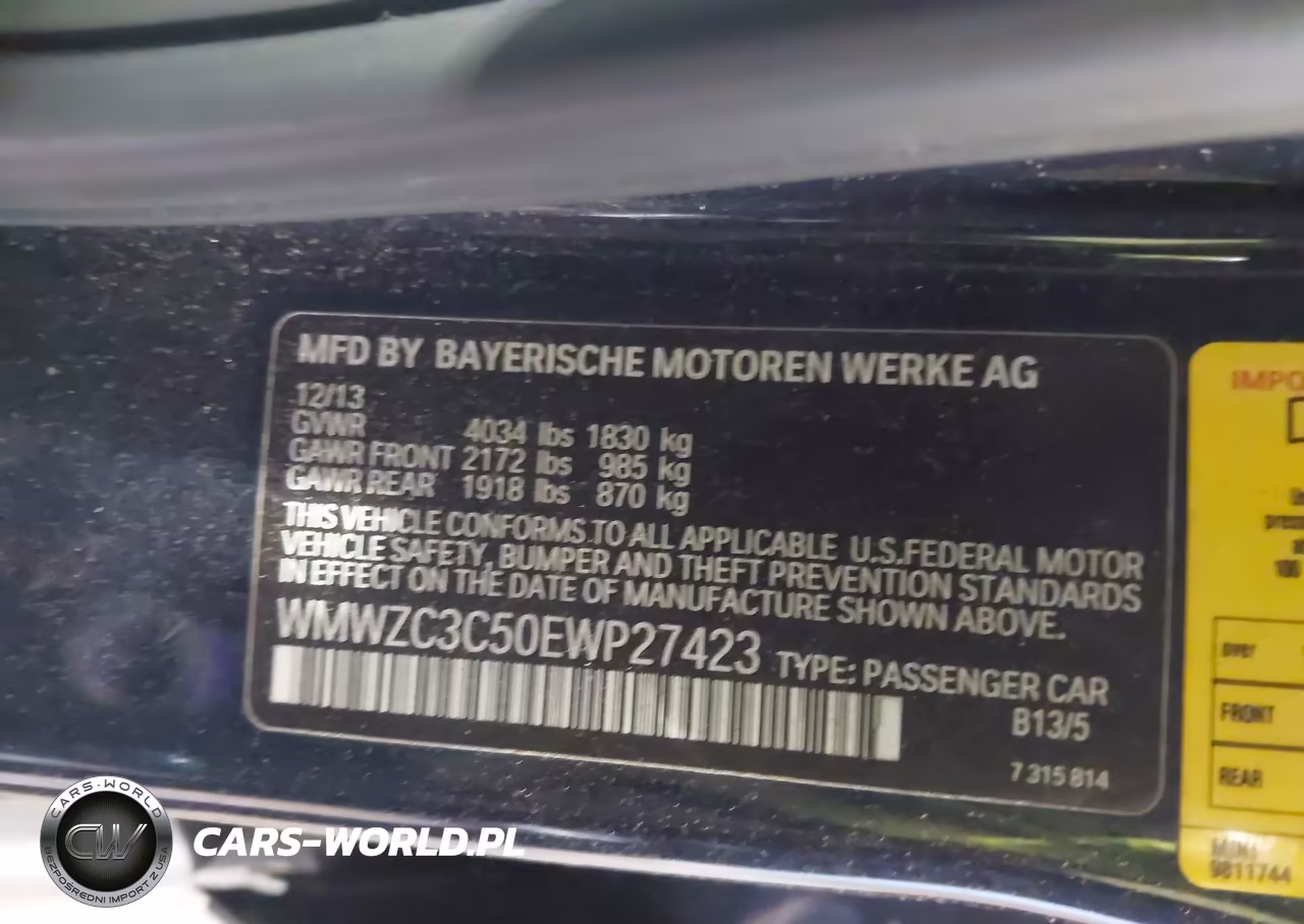 2014 Mini Countryman Cooper S VIN:WMWZC3C50EWP27423 - 9