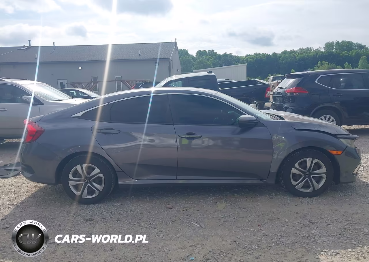 2020 Honda Civic Lx VIN:2HGFC2F69LH550582 - 13