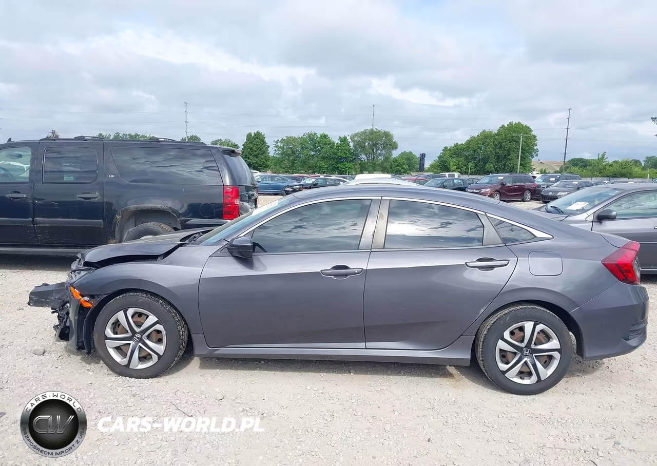2020 Honda Civic Lx VIN:2HGFC2F69LH550582 - 14
