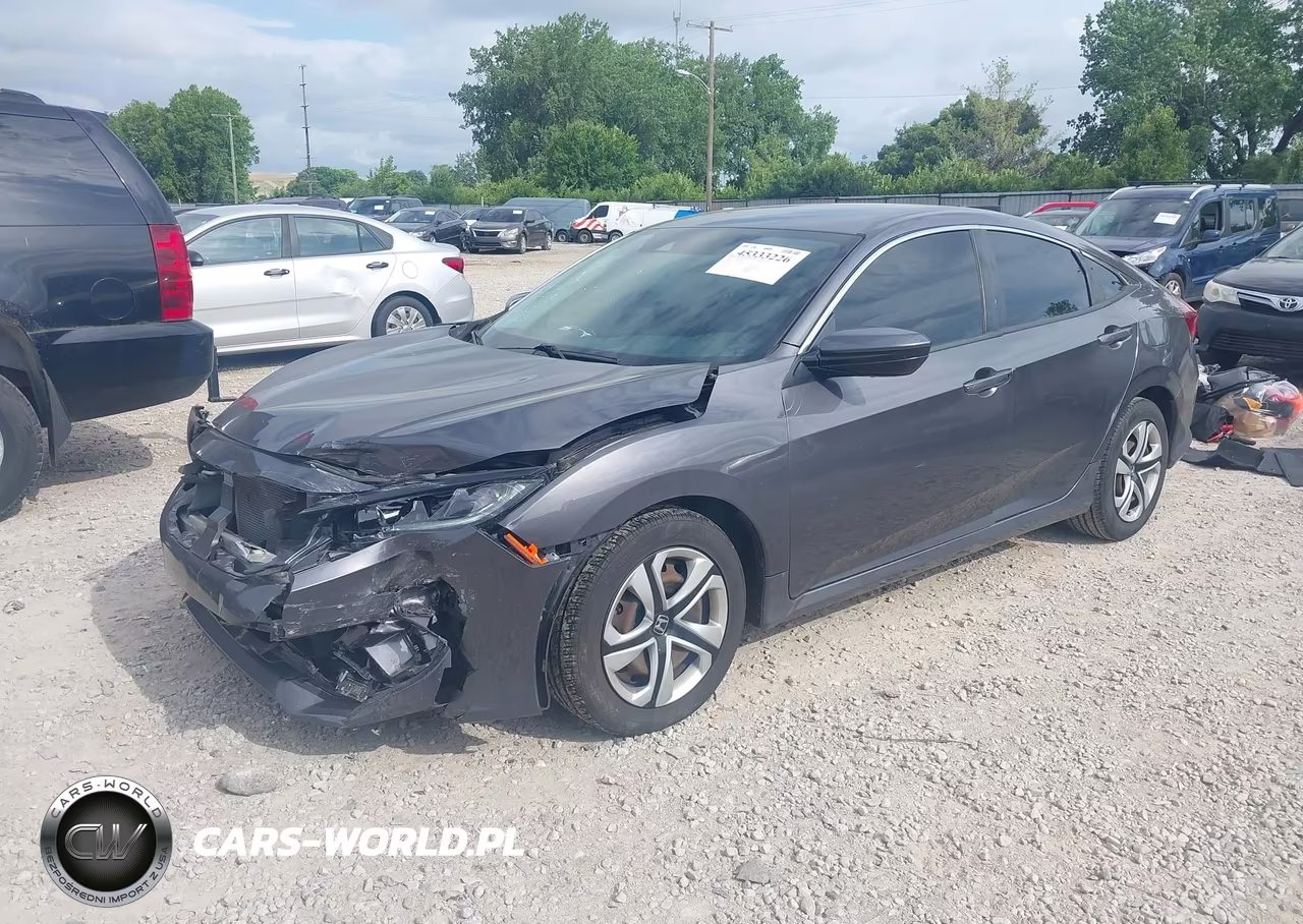 2020 Honda Civic Lx VIN:2HGFC2F69LH550582 - 2
