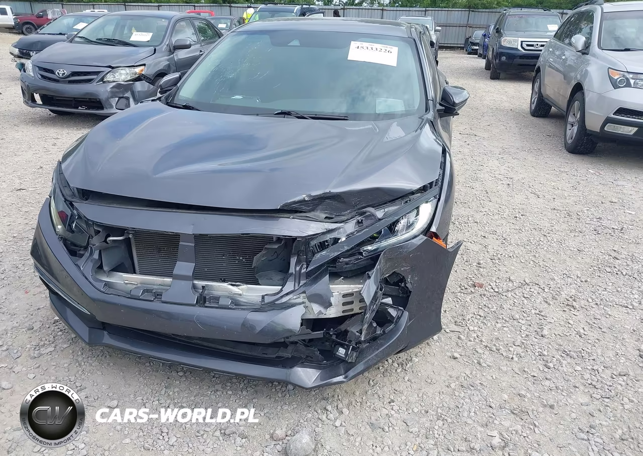 2020 Honda Civic Lx VIN:2HGFC2F69LH550582 - 6