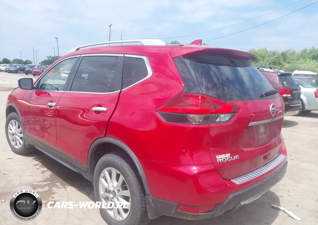 2017 Nissan Rogue Sv VIN:JN8AT2MV8HW283144 - 3