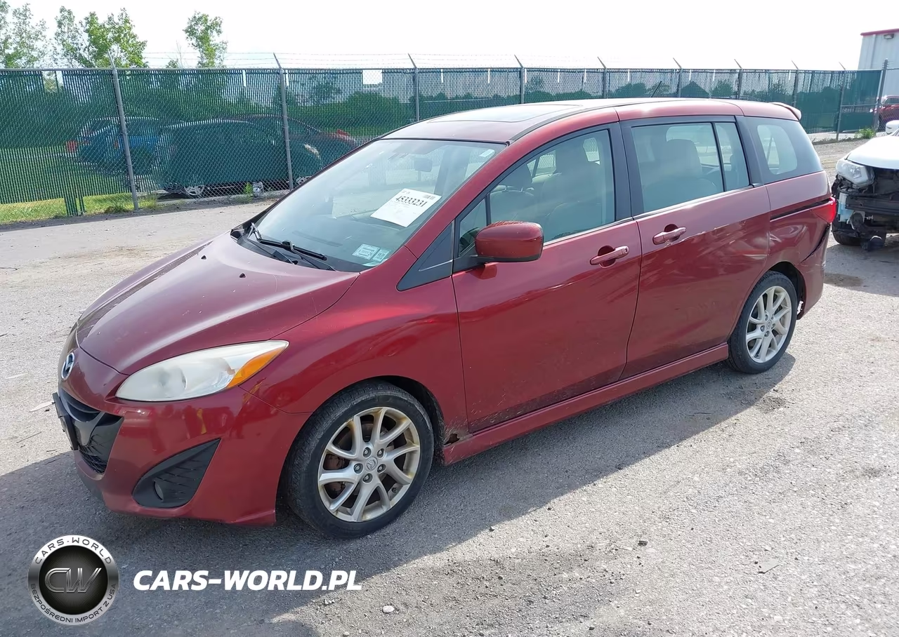 2012 Mazda Mazda5 Grand Touring VIN:JM1CW2DL4C0138611 - 2