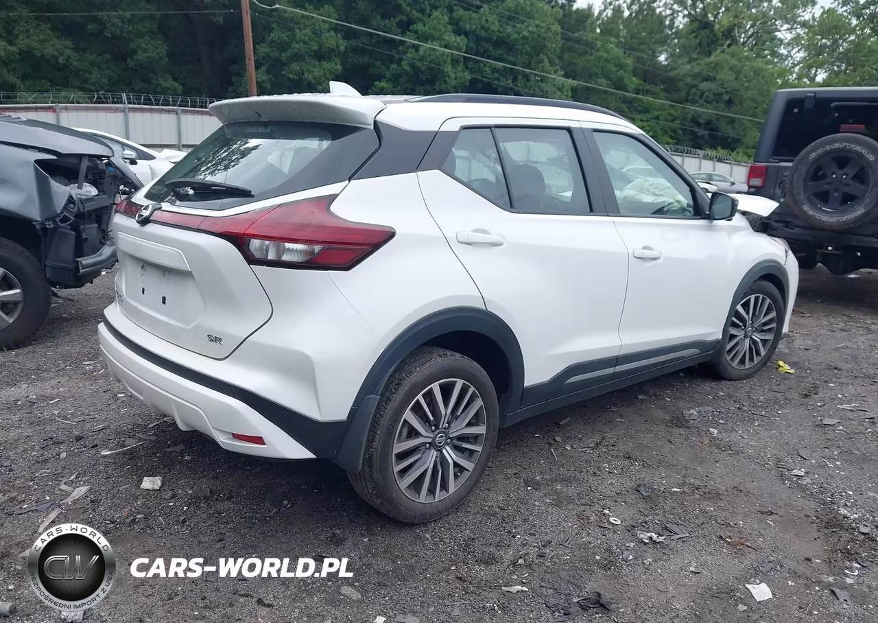 2021 Nissan Kicks Sr Xtronic Cvt VIN:3N1CP5DV6ML489477 - 4