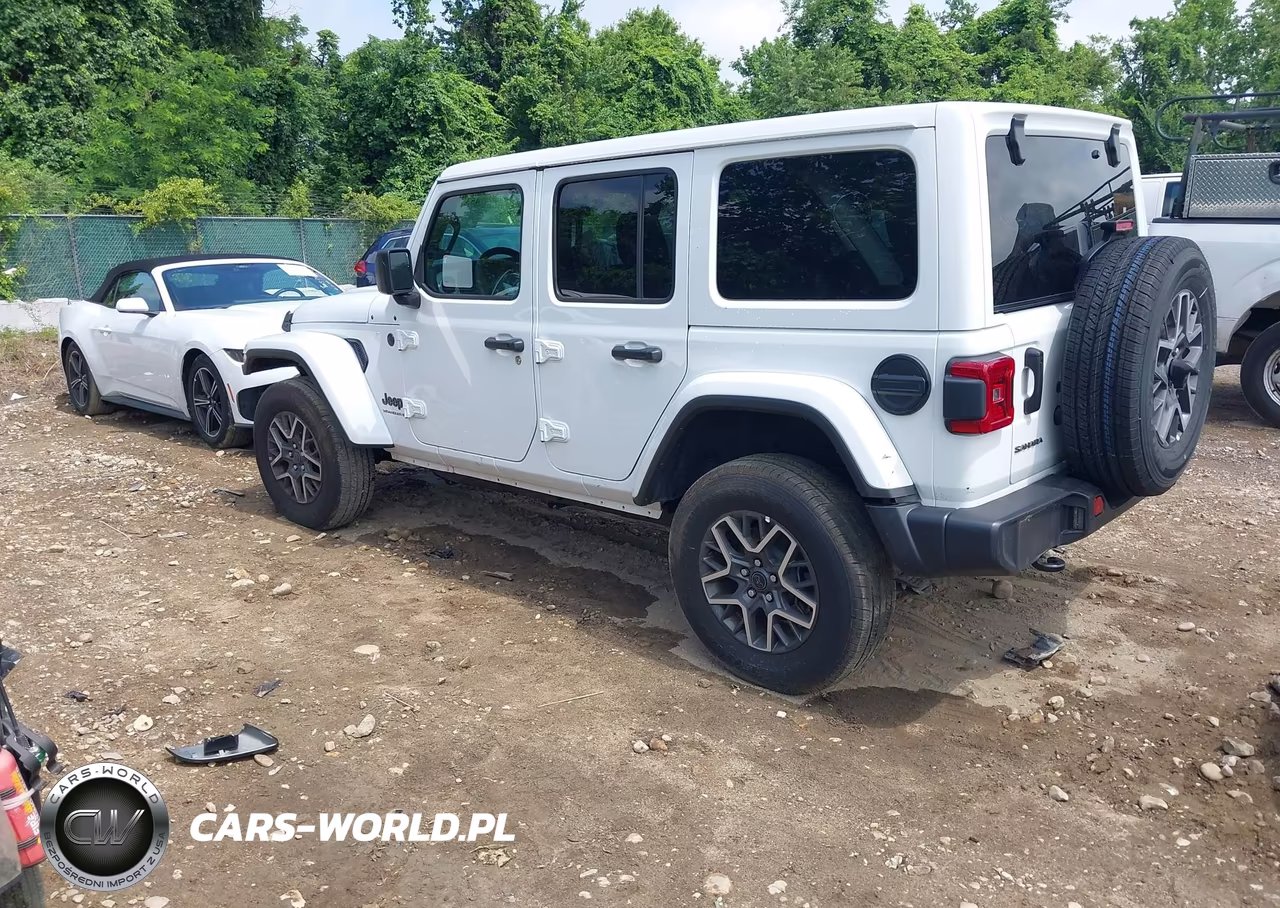 2025 Jeep Wrangler 4-Door Sahara 4X4 VIN:1C4PJXEN6SW598345 - 3