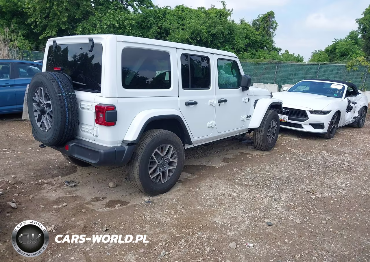 2025 Jeep Wrangler 4-Door Sahara 4X4 VIN:1C4PJXEN6SW598345 - 4