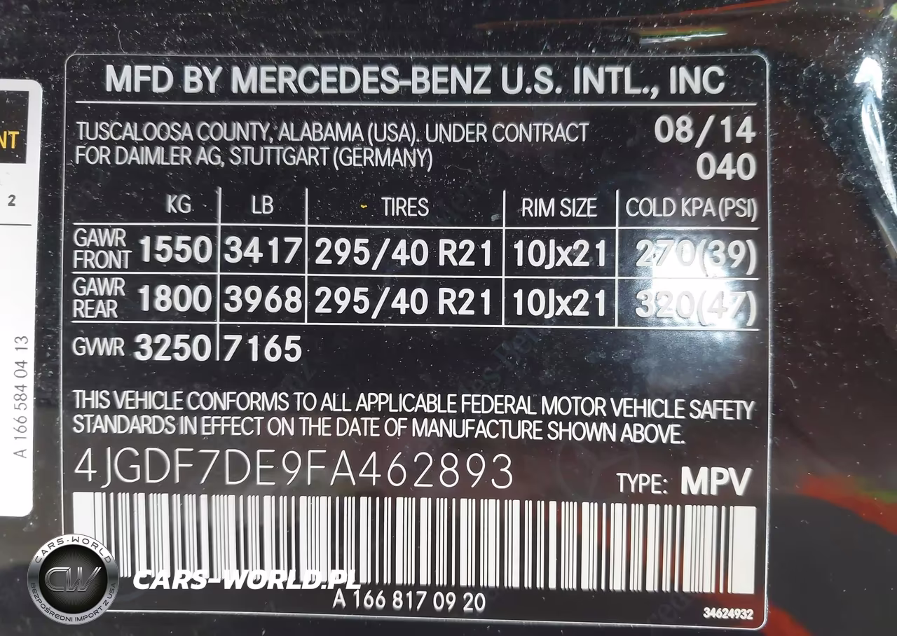 2015 Mercedes-Benz Gl 550 4Matic VIN:4JGDF7DE9FA462893 - 9
