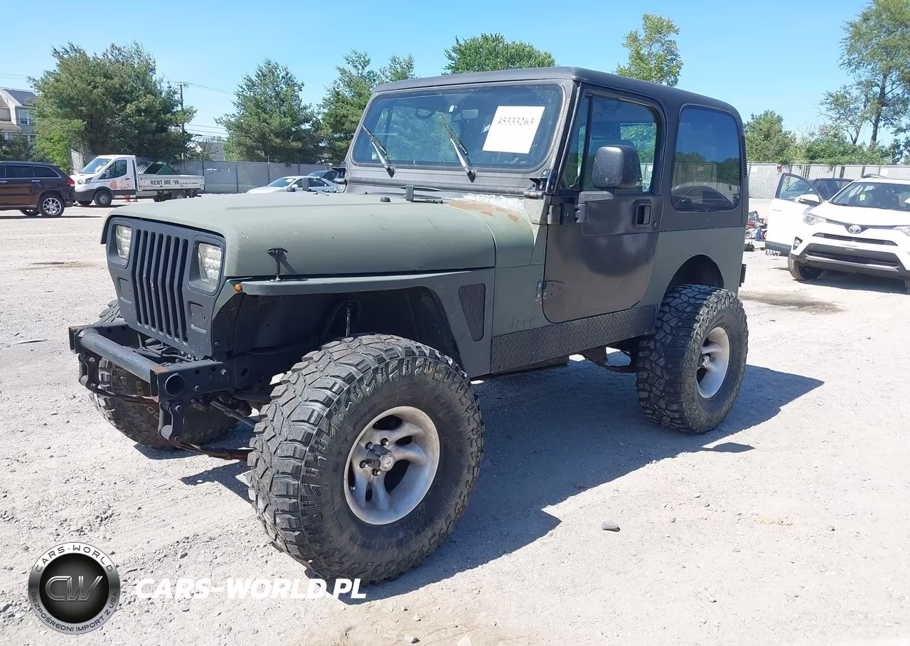 1991 Jeep Wrangler - Yj Sahara VIN:2J4FY49S8MJ110135 - 2