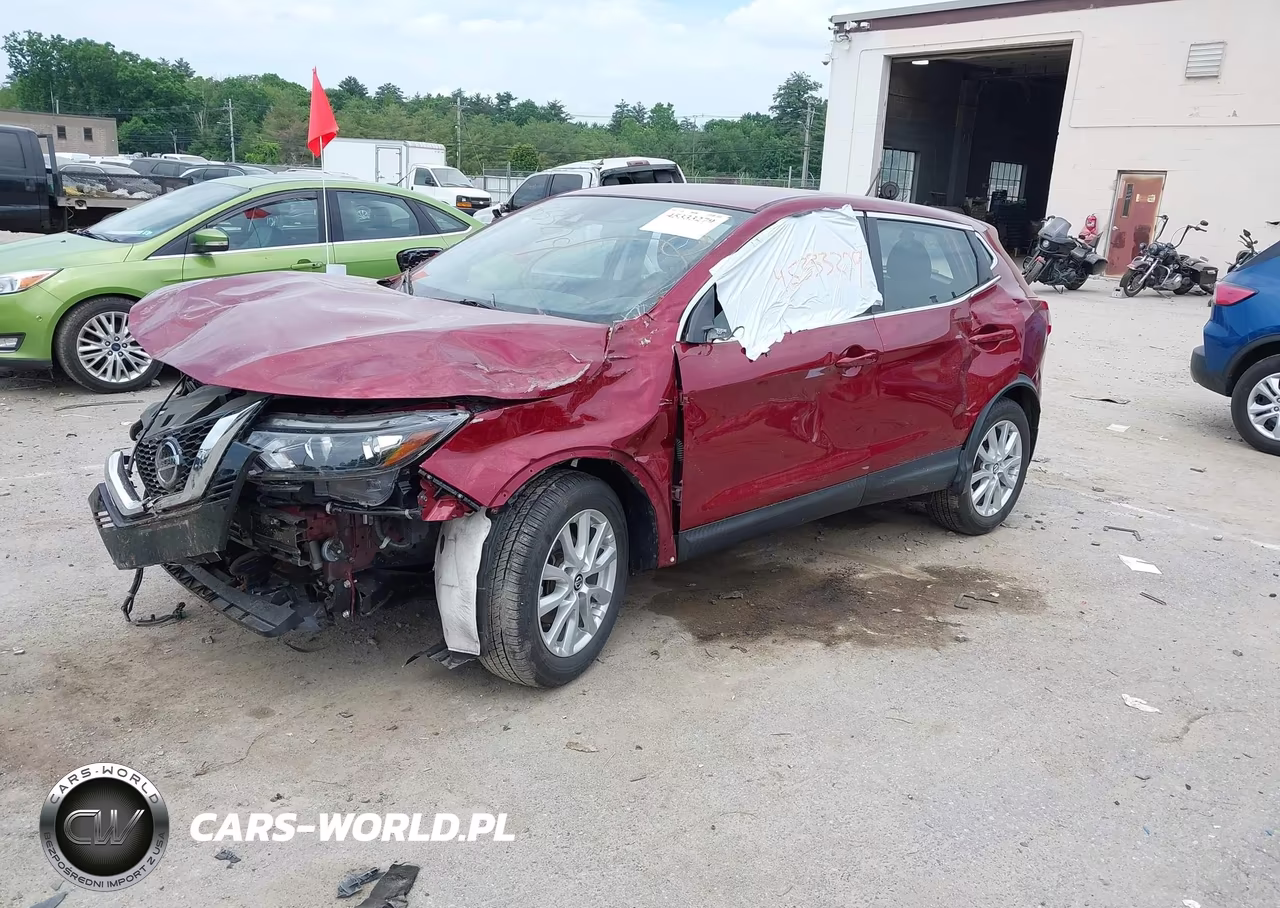 2021 Nissan Rogue Sport S Awd Xtronic Cvt VIN:JN1BJ1AW6MW440969 - 2