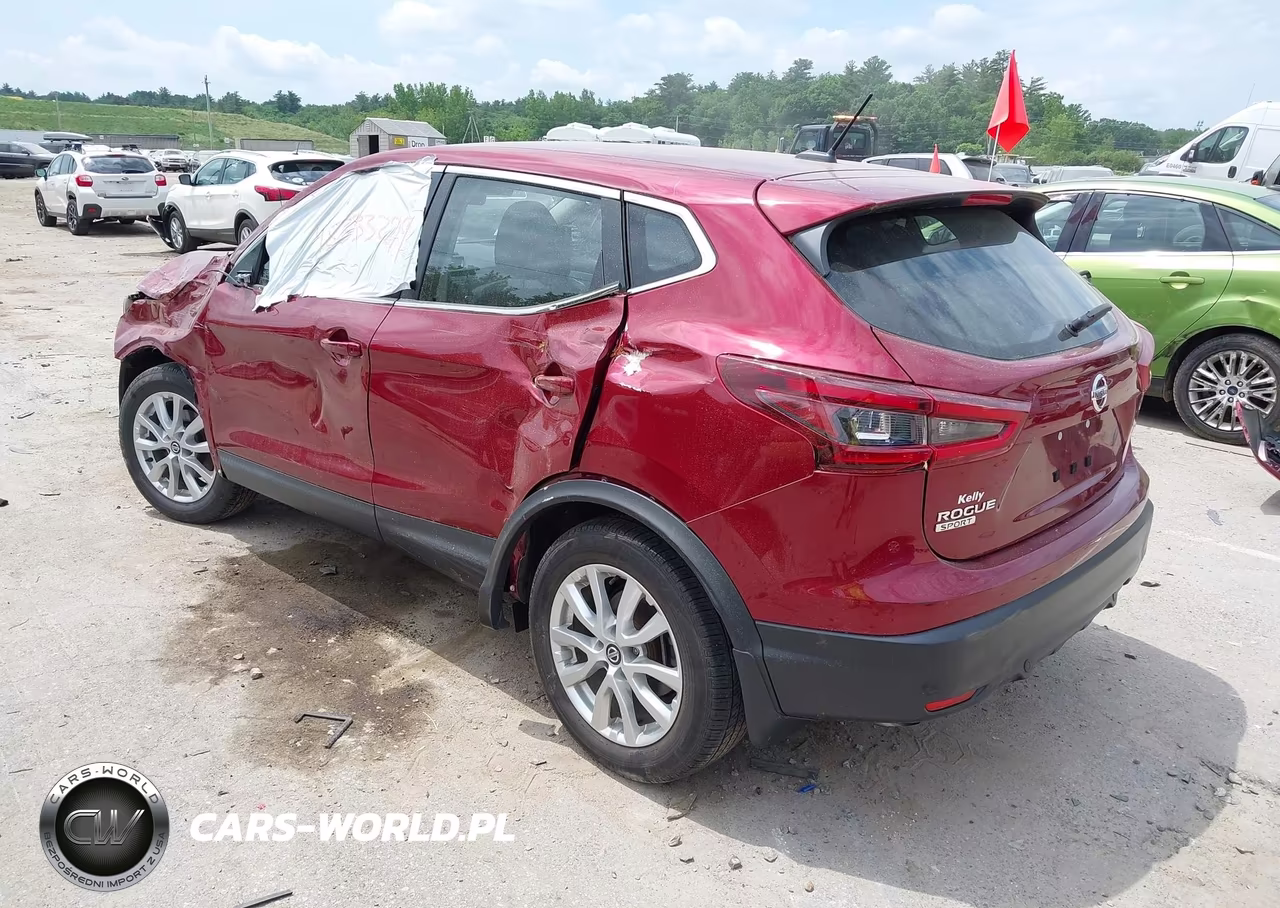 2021 Nissan Rogue Sport S Awd Xtronic Cvt VIN:JN1BJ1AW6MW440969 - 3