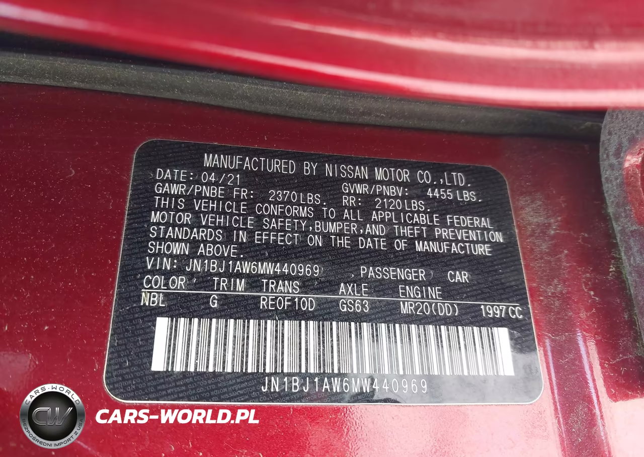 2021 Nissan Rogue Sport S Awd Xtronic Cvt VIN:JN1BJ1AW6MW440969 - 9