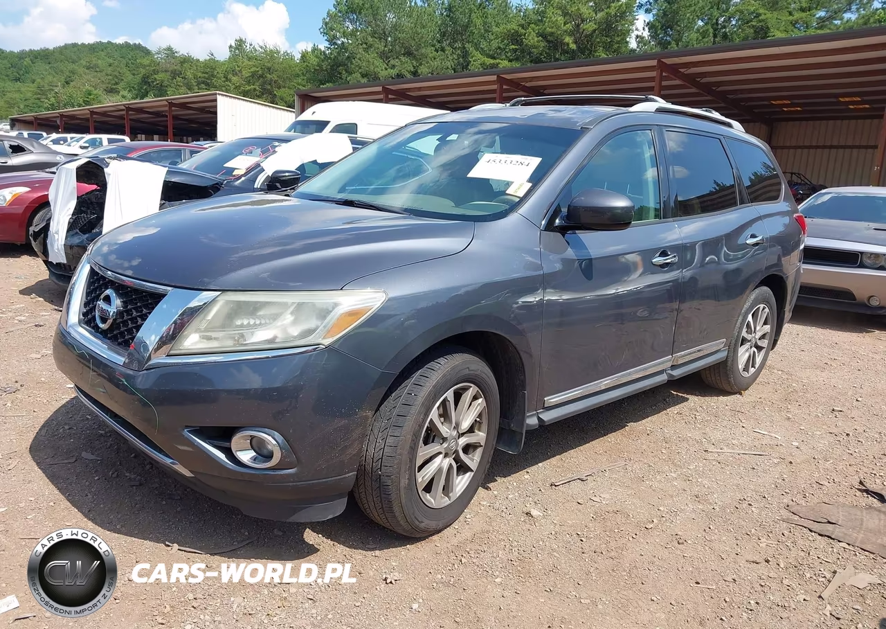 2013 Nissan Pathfinder Sl VIN:5N1AR2MM8DC630349 - 2