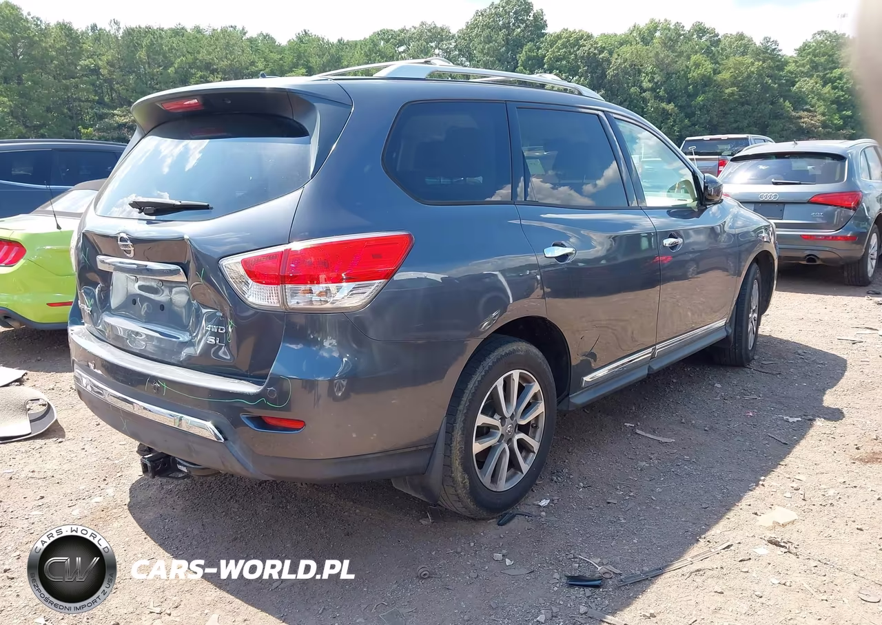 2013 Nissan Pathfinder Sl VIN:5N1AR2MM8DC630349 - 4
