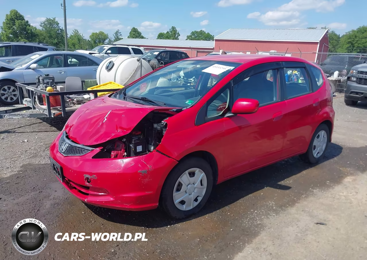 2013 Honda Fit VIN:JHMGE8G39DC067360 - 2