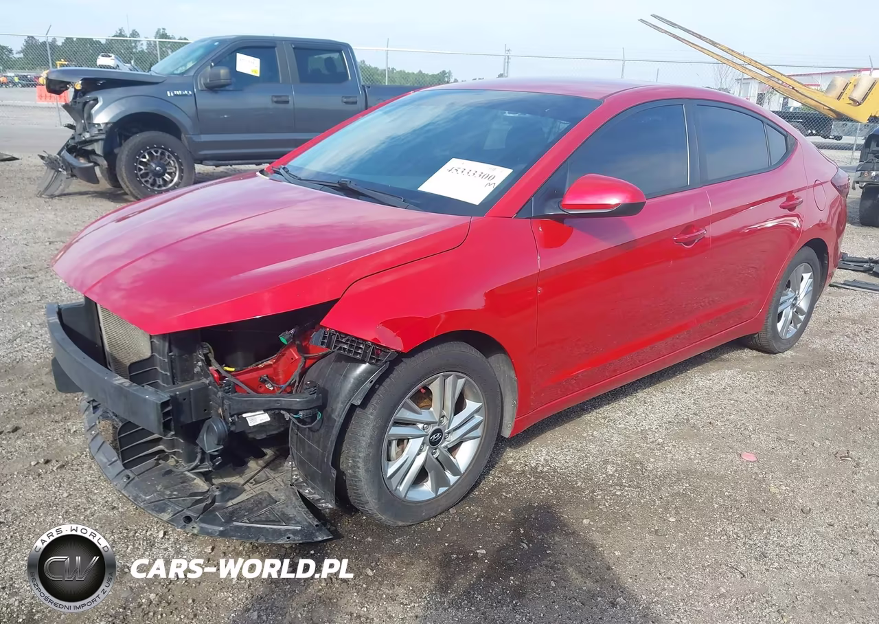 2020 Hyundai Elantra Sel VIN:5NPD84LF0LH629217 - 2
