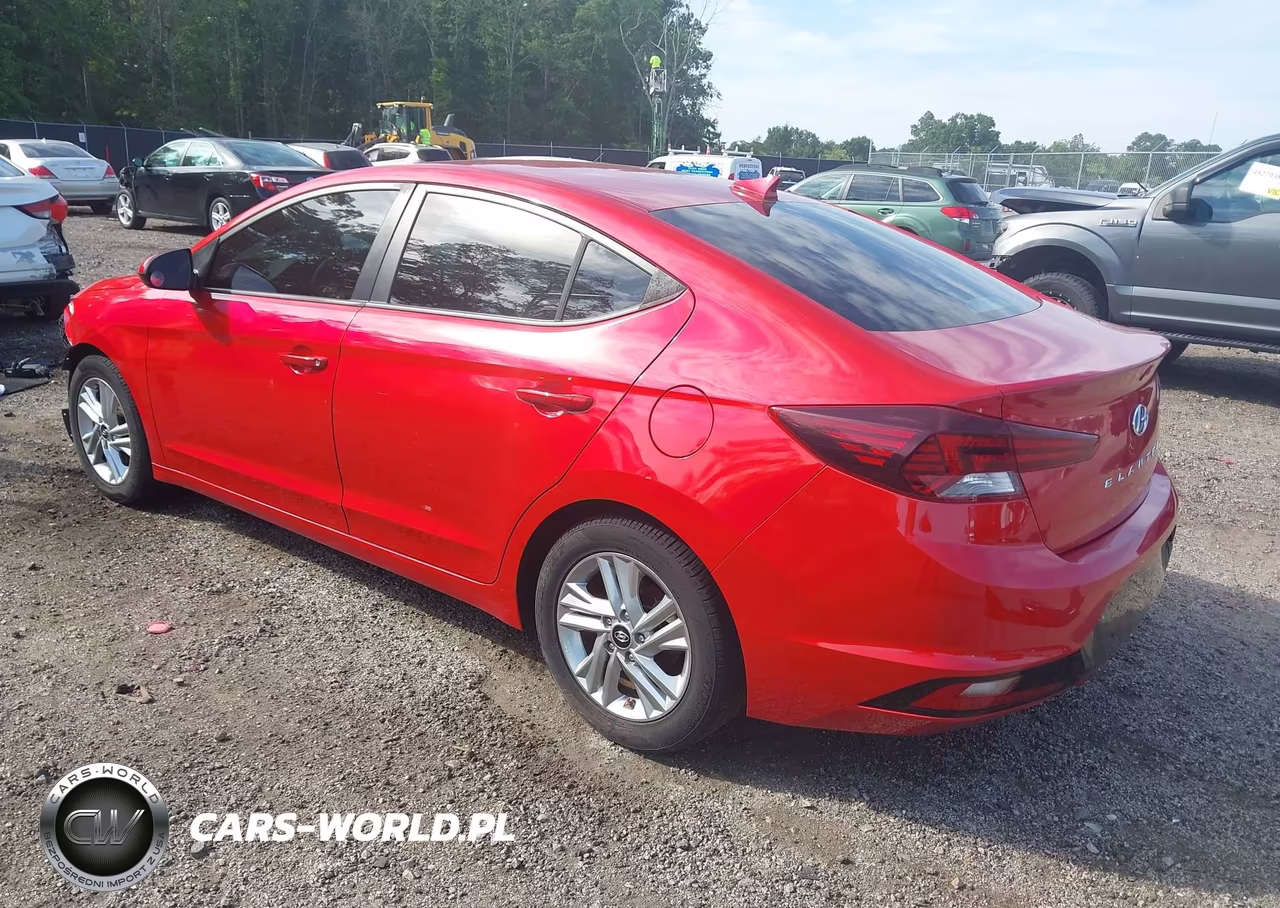 2020 Hyundai Elantra Sel VIN:5NPD84LF0LH629217 - 3