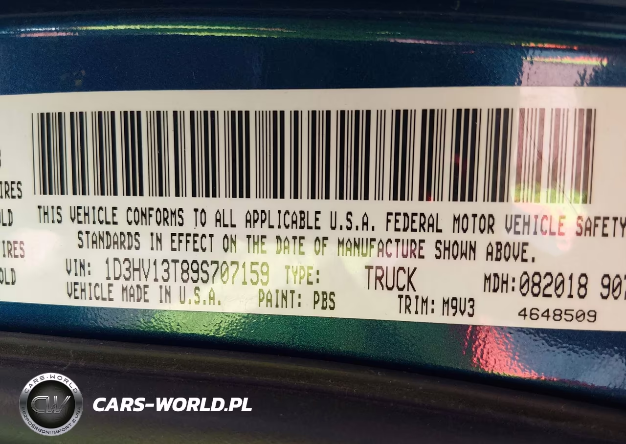 2009 Dodge Ram 1500 Slt-Sport-Trx VIN:1D3HV13T89S707159 - 9