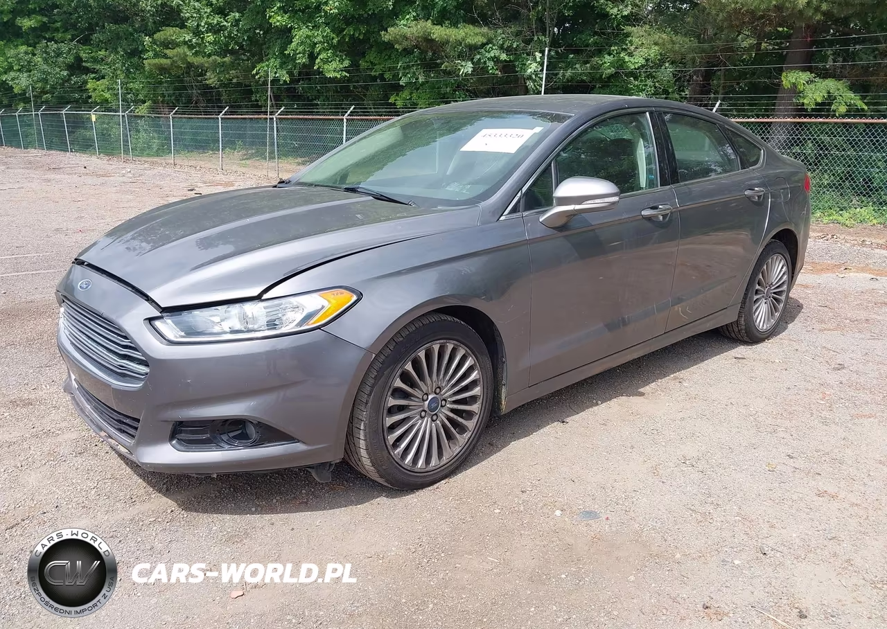 2014 Ford Fusion Titanium VIN:3FA6P0D91ER388092 - 2