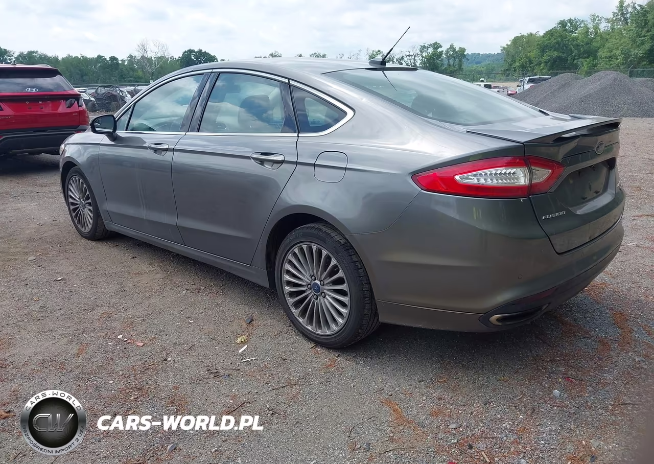 2014 Ford Fusion Titanium VIN:3FA6P0D91ER388092 - 3