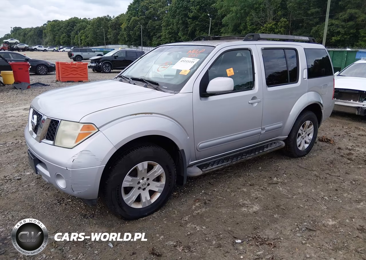 2005 Nissan Pathfinder Le VIN:5N1AR18W95C726448 - 2