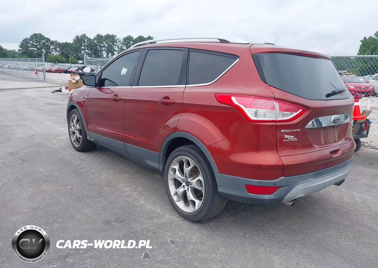 2014 Ford Escape Titanium VIN:1FMCU0JX1EUC56818 - 3