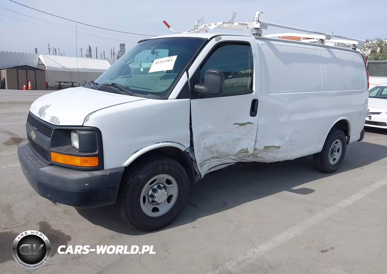 2013 Chevrolet Express 2500 Work Van VIN:1GCWGFCA1D1132729 - 2