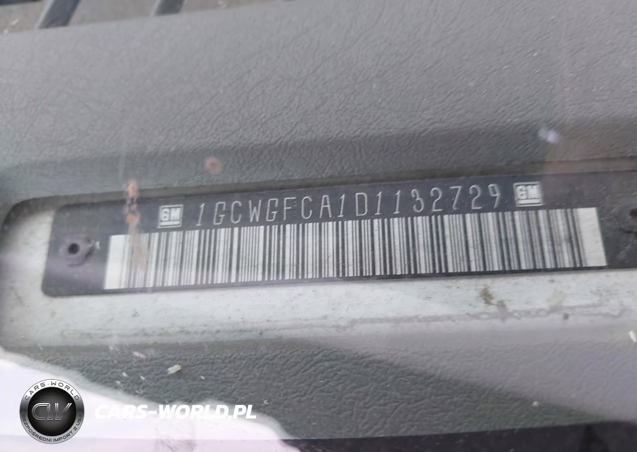 2013 Chevrolet Express 2500 Work Van VIN:1GCWGFCA1D1132729 - 9