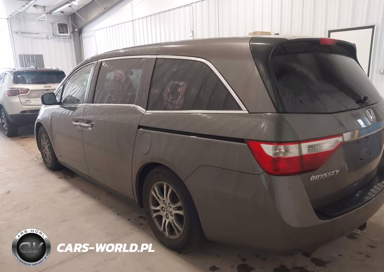 2011 Honda Odyssey Ex-L VIN:5FNRL5H67BB060477 - 14