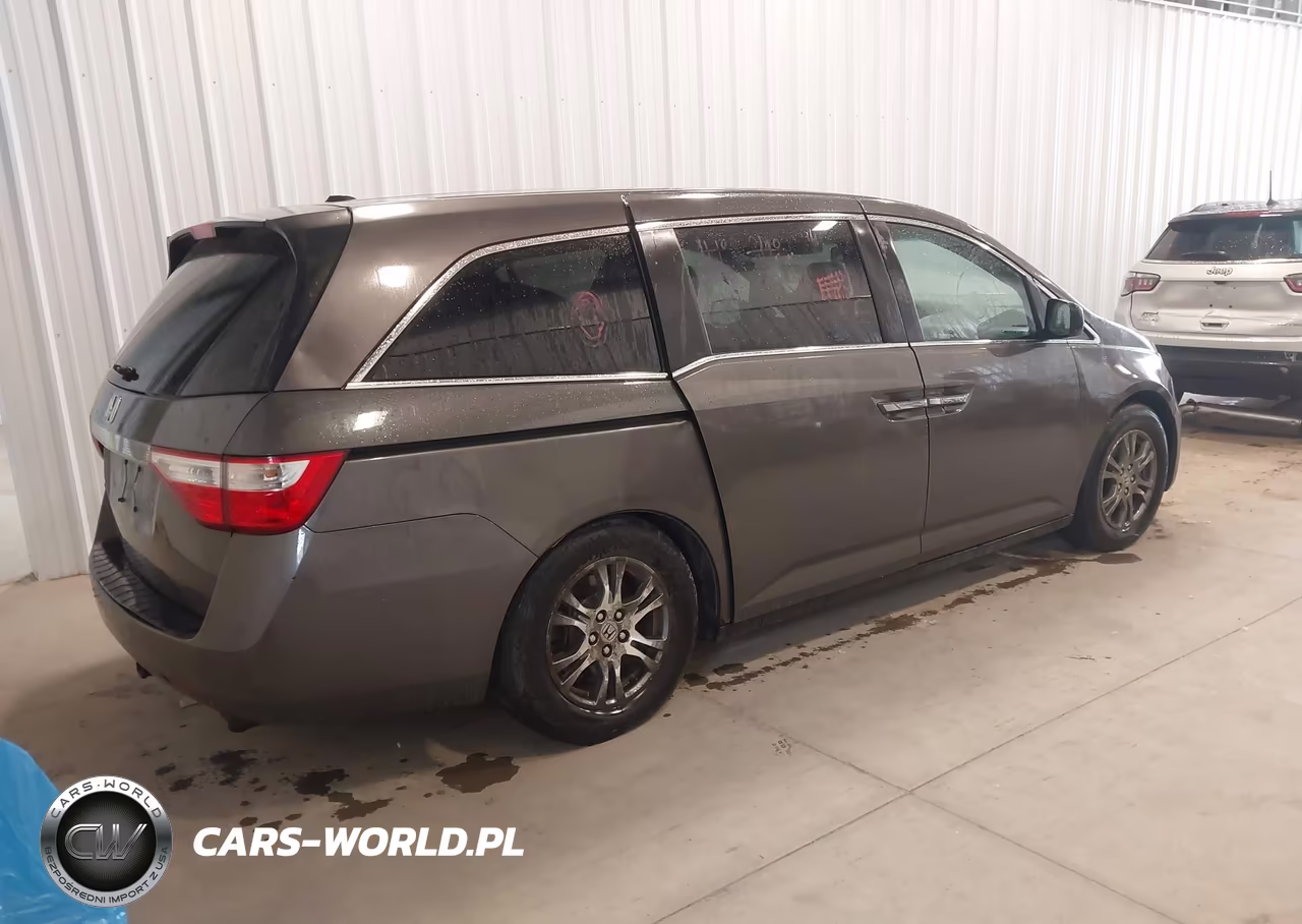 2011 Honda Odyssey Ex-L VIN:5FNRL5H67BB060477 - 4