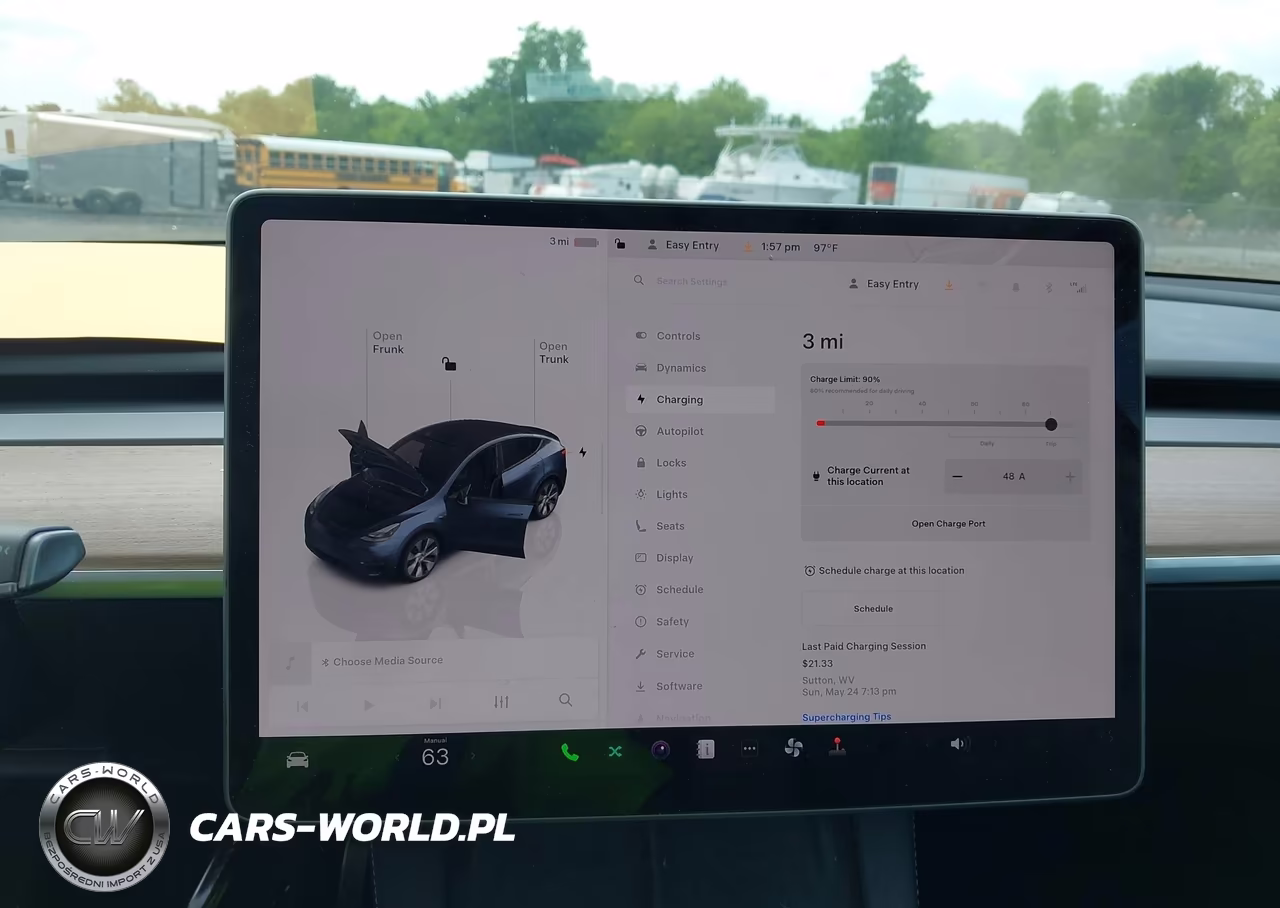 2024 Tesla Model Y Long Range Single Motor Rear-Wheel Drive-Rwd VIN:7SAYGDED6RF096669 - 17