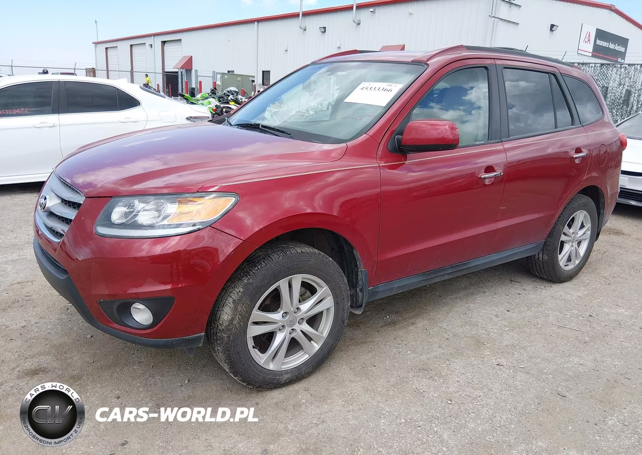 2012 Hyundai Santa Fe Limited VIN:5XYZK3AB3CG137418 - 2