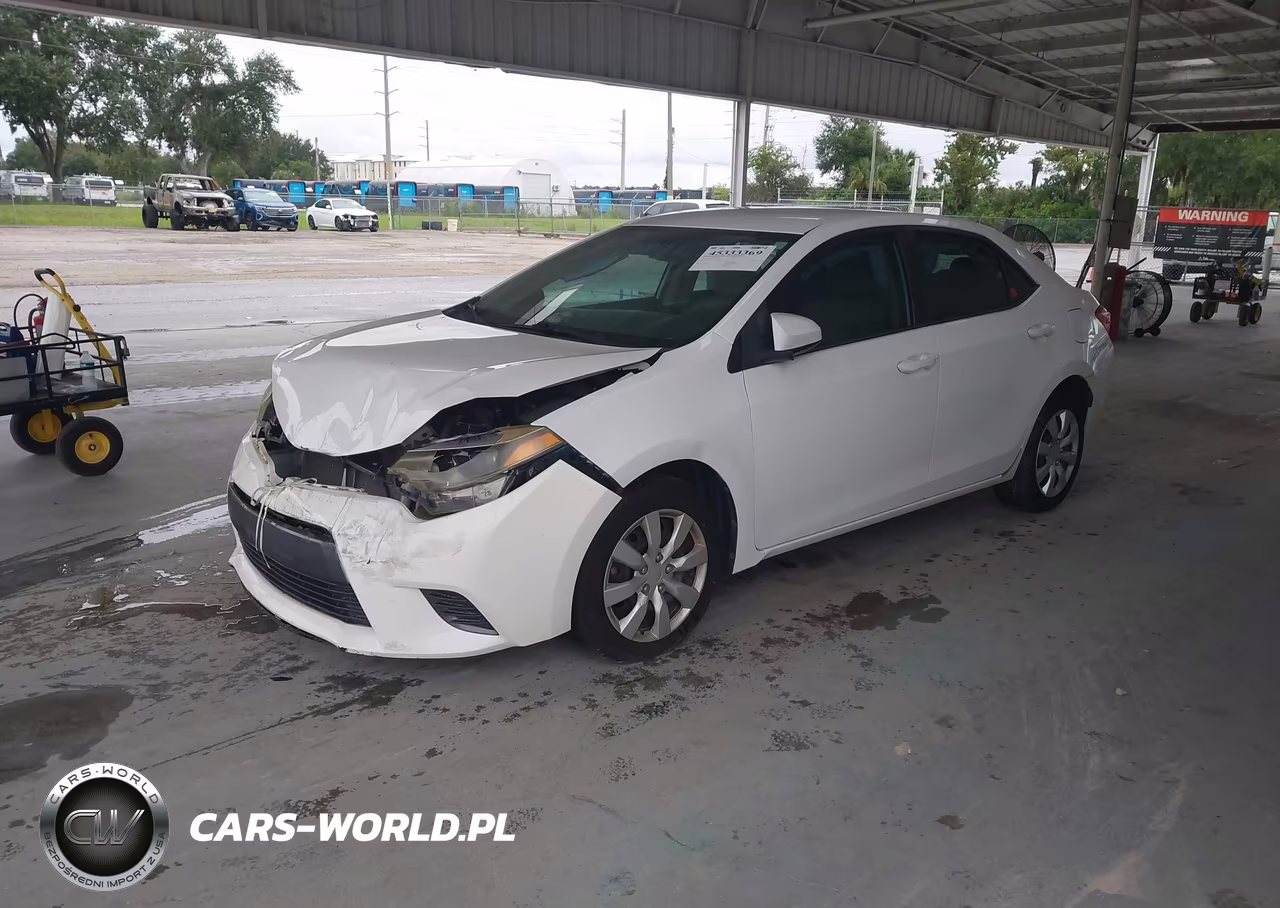 2015 Toyota Corolla Le VIN:2T1BURHE6FC276067 - 2