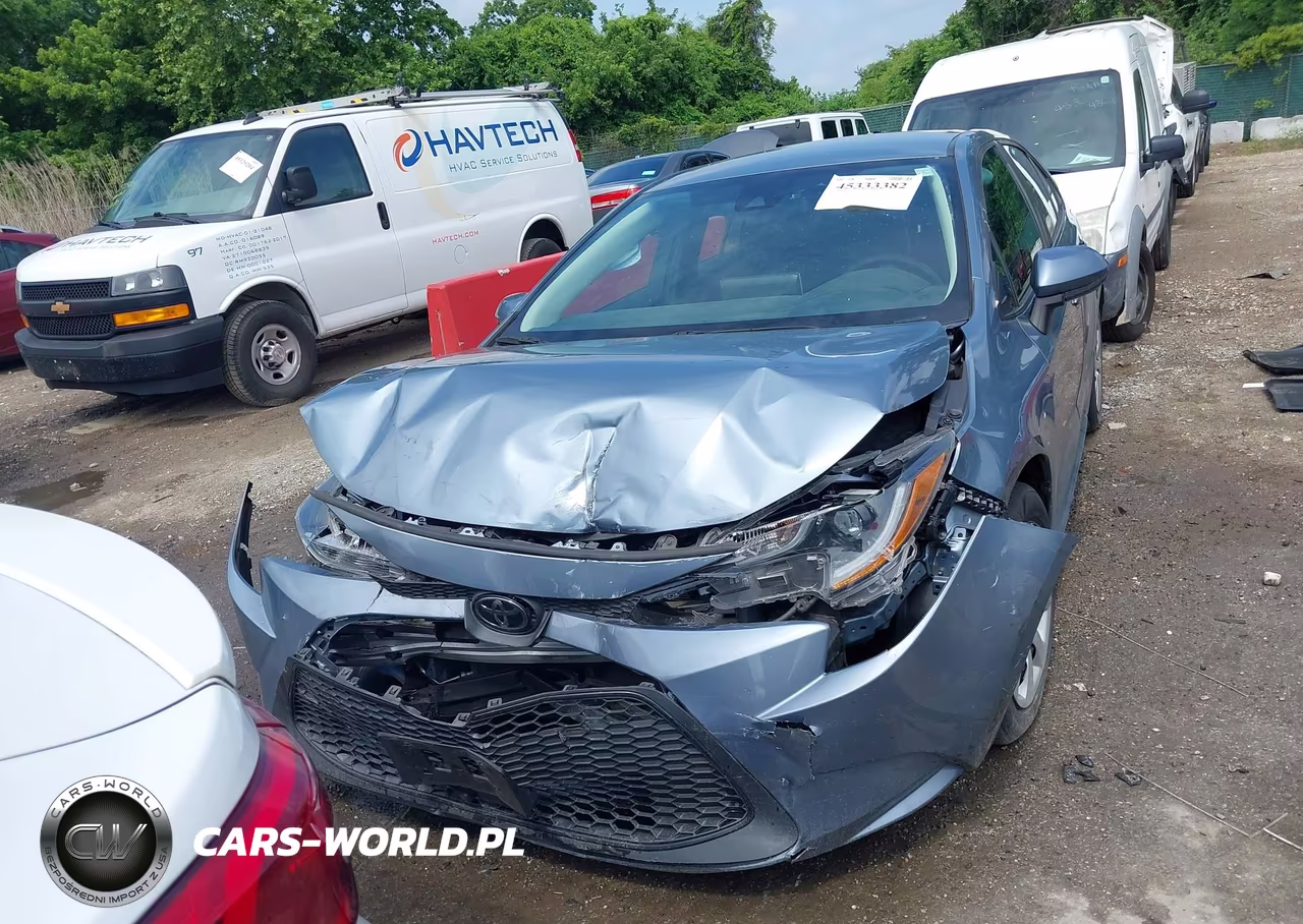 2021 Toyota Corolla Le VIN:5YFEPMAEXMP167576 - 12
