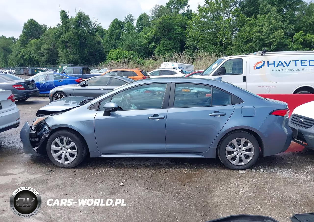 2021 Toyota Corolla Le VIN:5YFEPMAEXMP167576 - 14