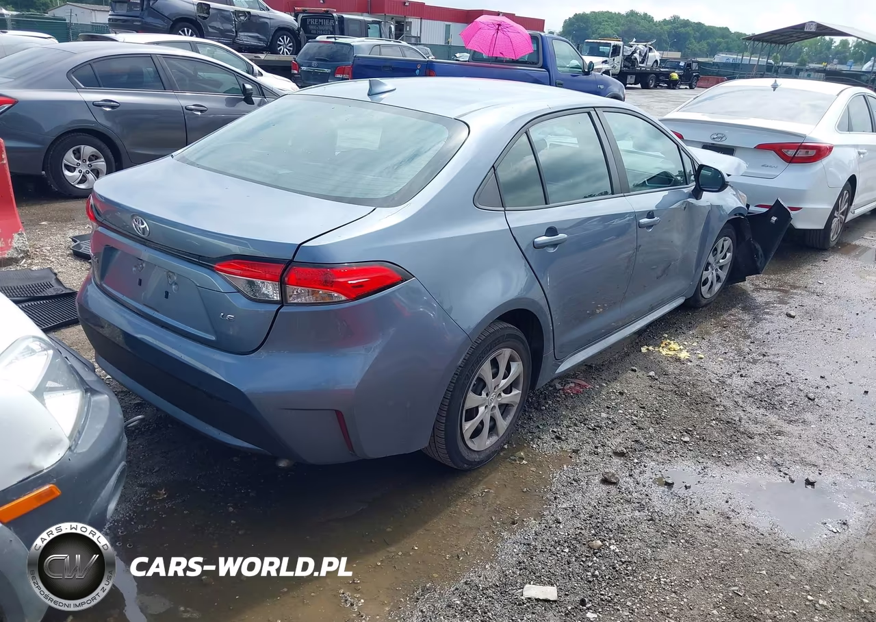 2021 Toyota Corolla Le VIN:5YFEPMAEXMP167576 - 4