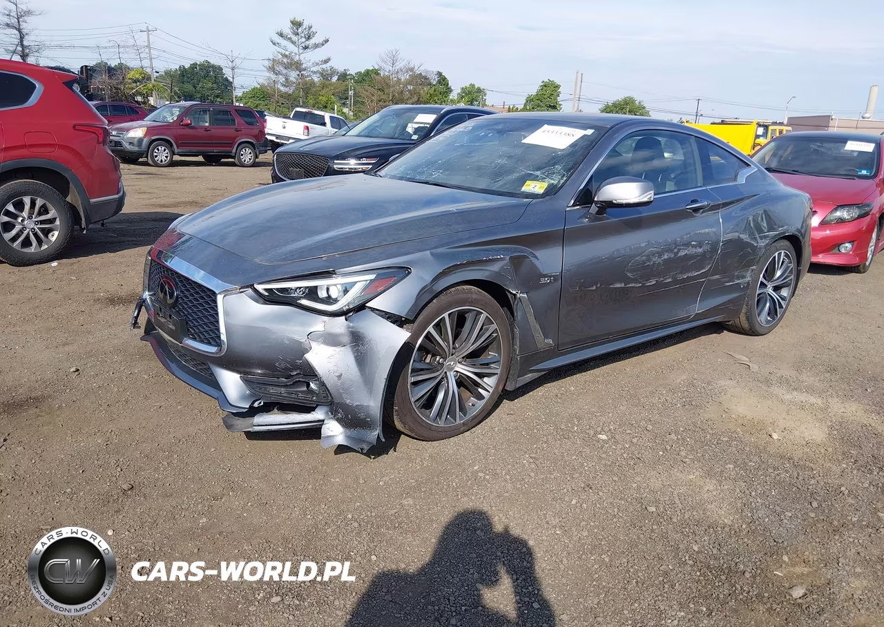 2019 Infiniti Q60 3.0T Luxe VIN:JN1EV7EL7KM291484 - 2