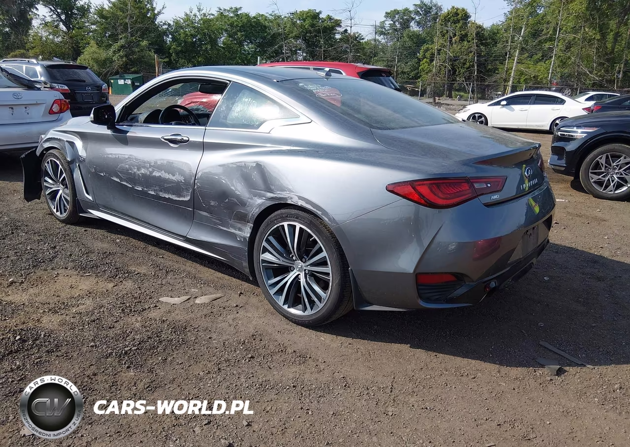 2019 Infiniti Q60 3.0T Luxe VIN:JN1EV7EL7KM291484 - 3