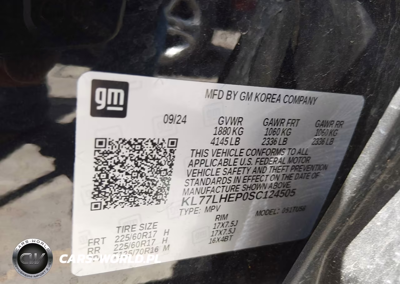 2025 Chevrolet Trax Fwd Lt VIN:KL77LHEP0SC124505 - 9