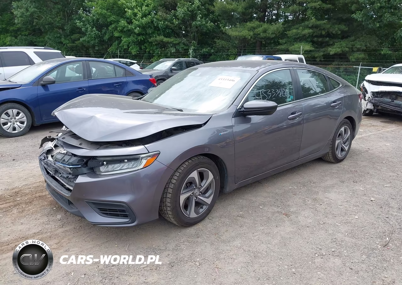2019 Honda Insight Lx VIN:19XZE4F12KE009535 - 2