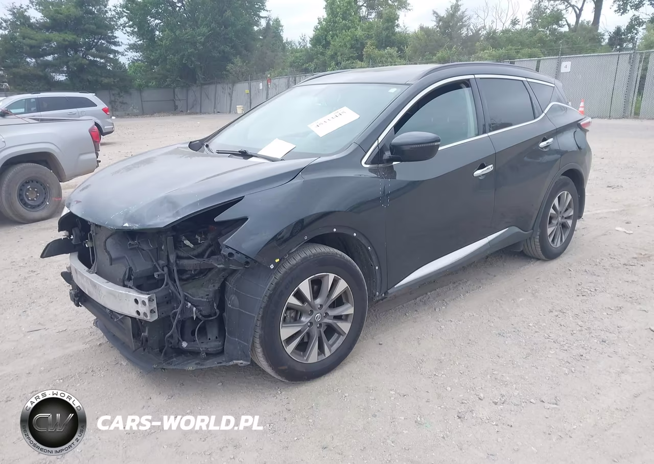 2018 Nissan Murano Sv VIN:5N1AZ2MH0JN169988 - 2