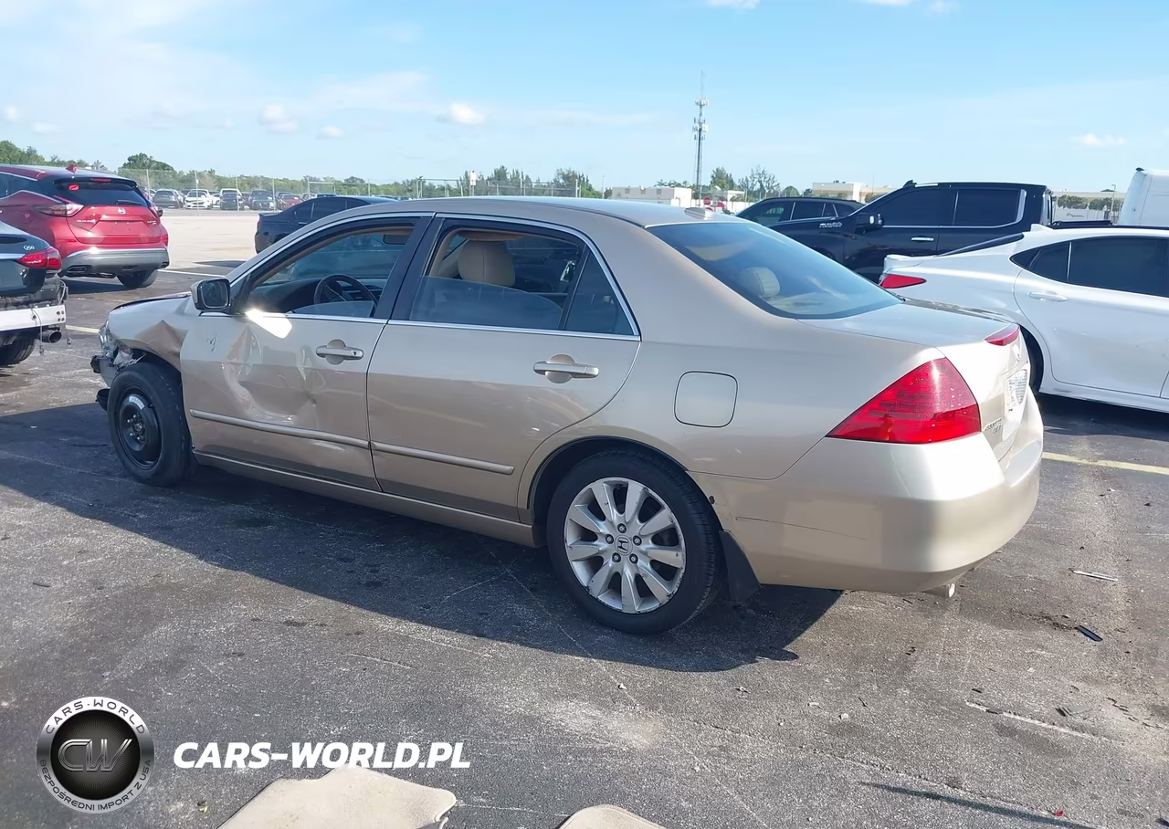 2007 Honda Accord 3.0 Ex VIN:1HGCM66817A041258 - 3