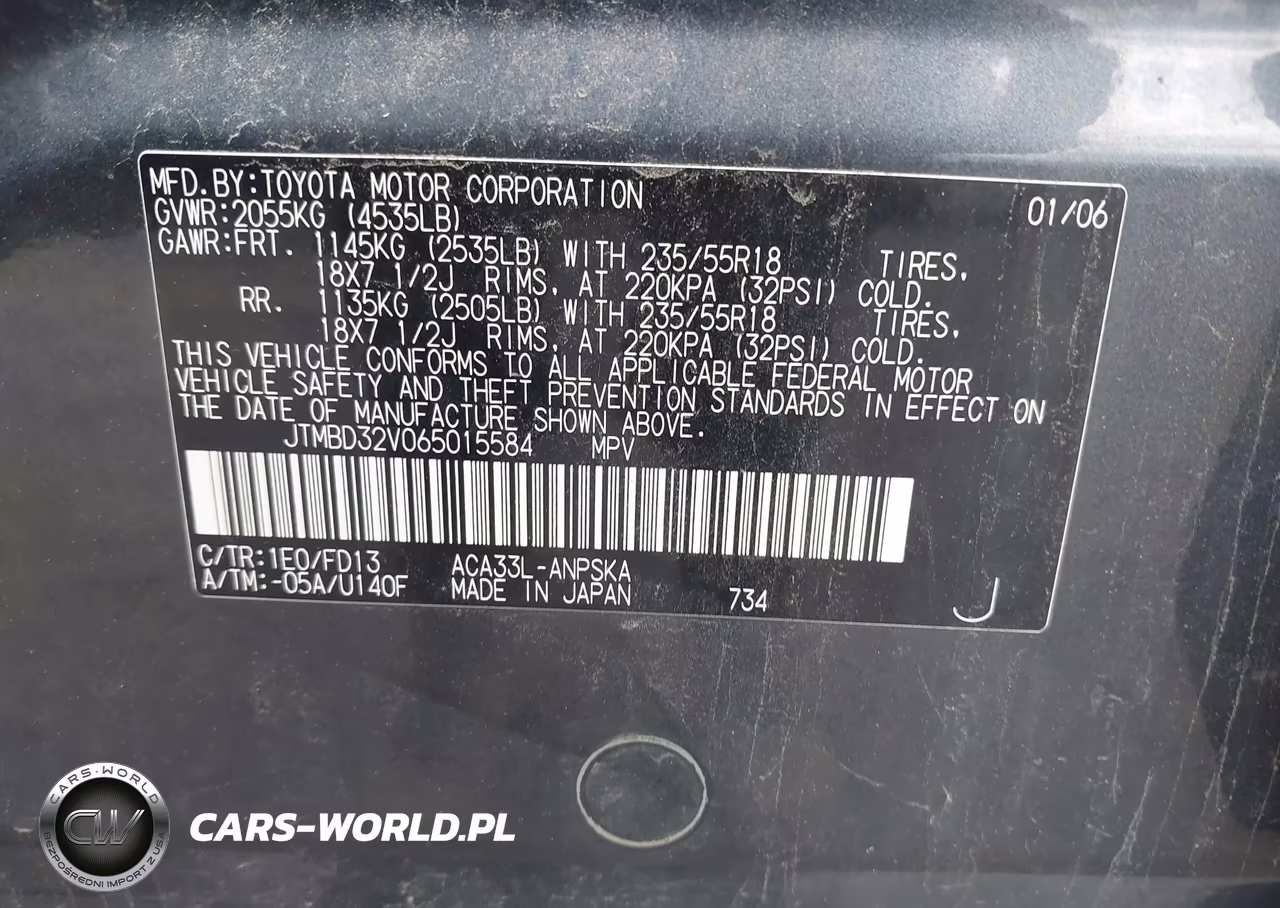 2006 Toyota Rav4 Sport VIN:JTMBD32V065015584 - 9
